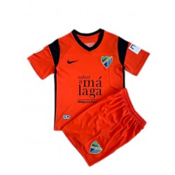 Camisola Malaga CF Criança Equipamento Segundo 2021-2022 Manga Curta